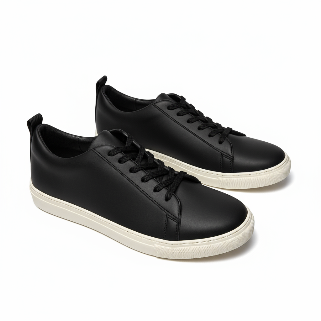 BLACK KEMET SNEAKERS